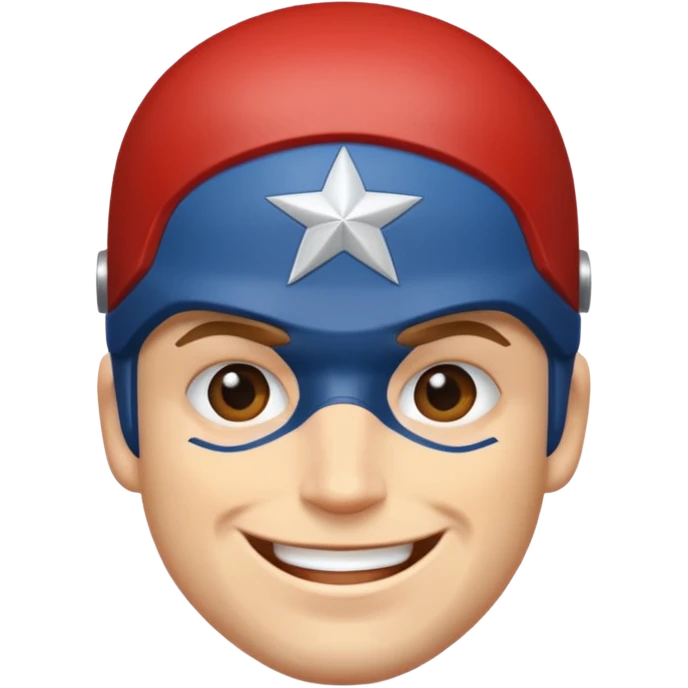 captain america FACE emoji