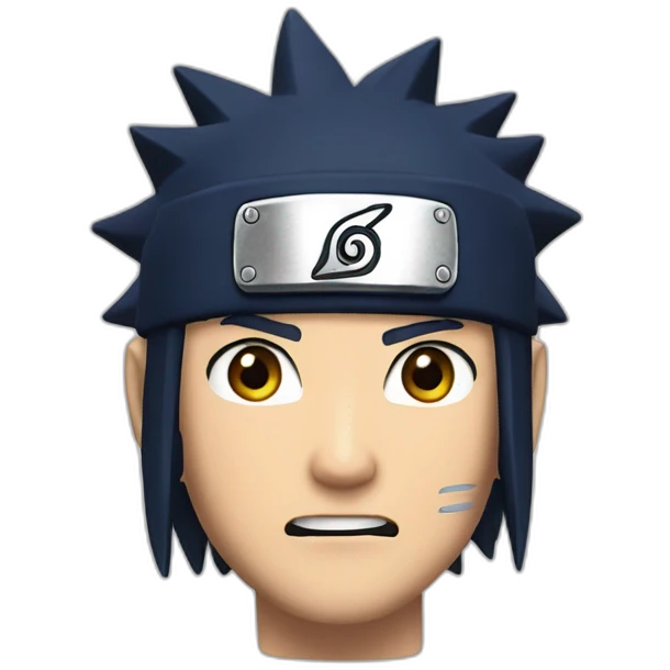 Naruto der böse guckt emoji