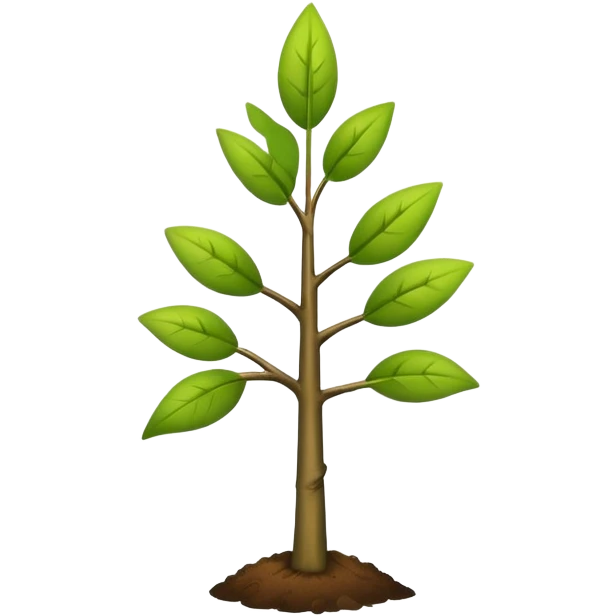 Little tree emoji