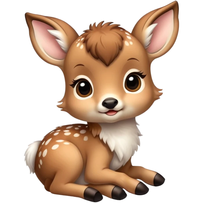 cerbiatto cuccioloso emoji