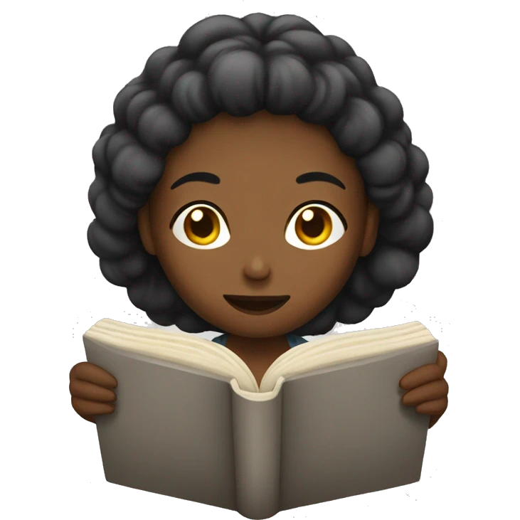 Women reading Bible  emoji
