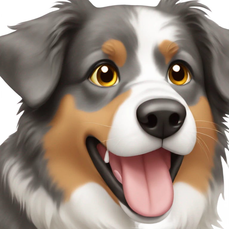 australian shepherd  emoji
