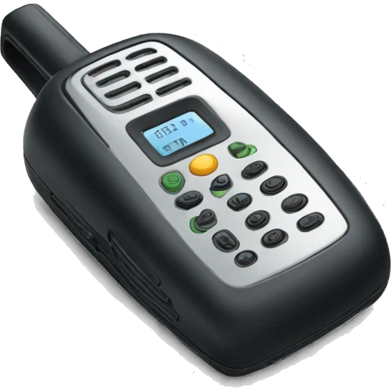 Walkie talkie emoji