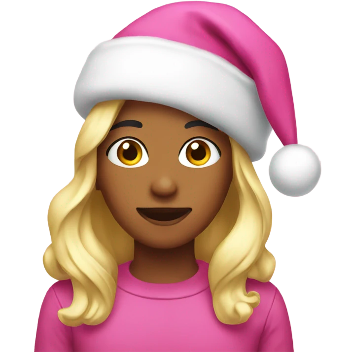 Pink Christmas  emoji
