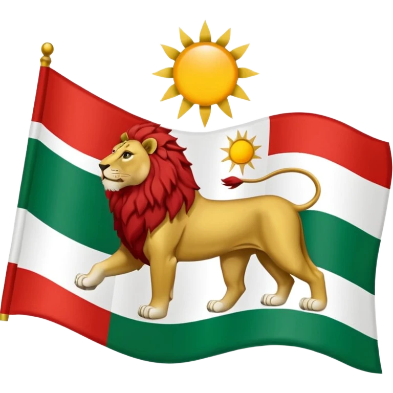 پرچم پهلوی emoji