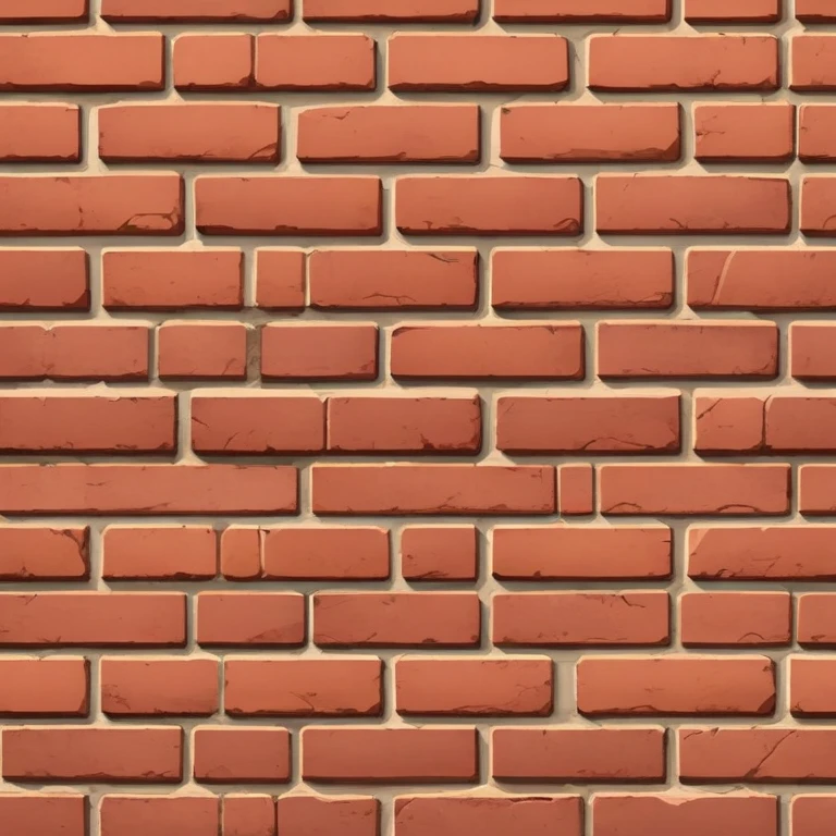brick wall viewed from the side, perspective view emoji