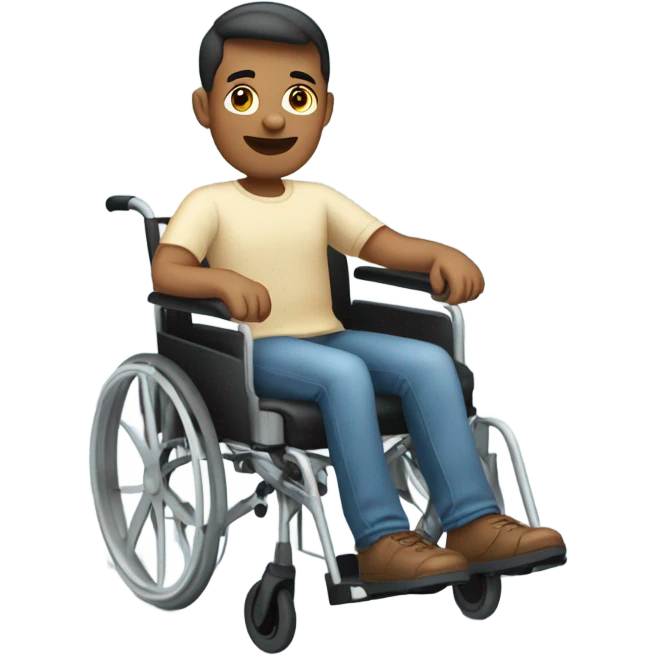 Disabled person emoji