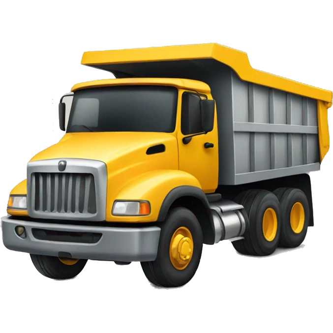 Dump truck emoji