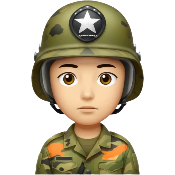 south korea soldier emoji