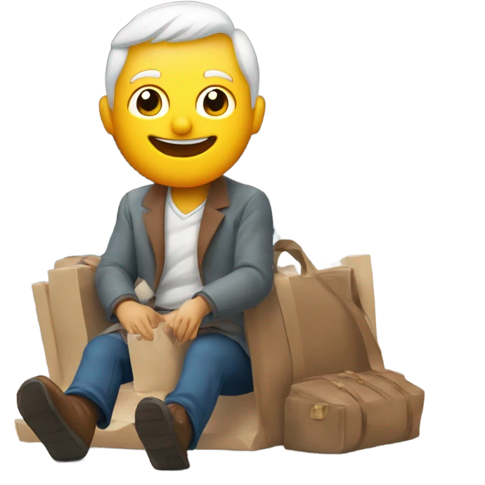 Giacomo en la Plaza Mayor emoji