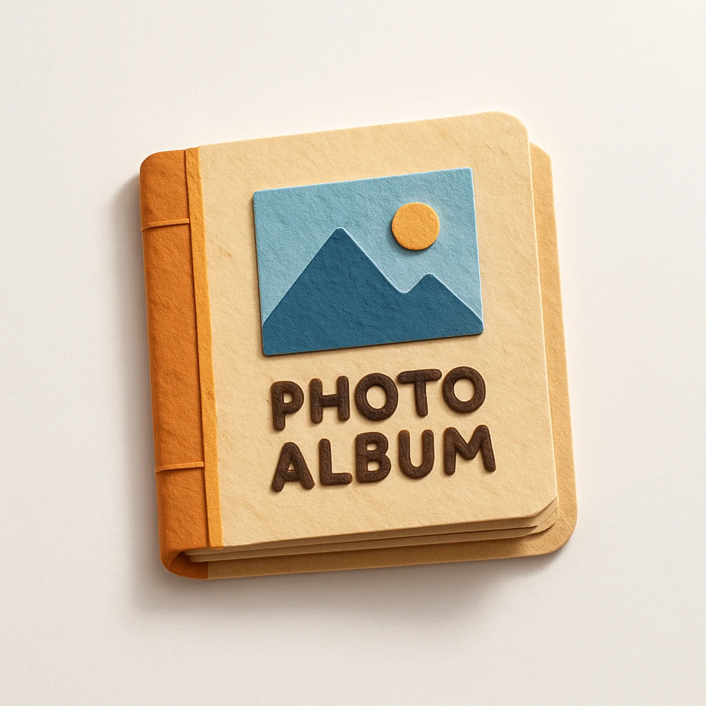 beige photo album emoji