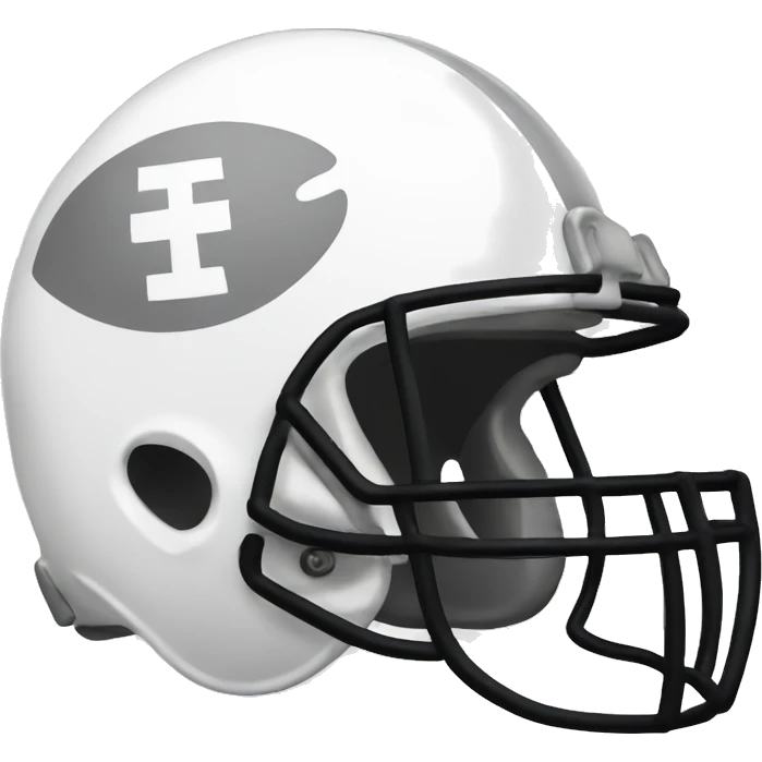 white football helmet emoji