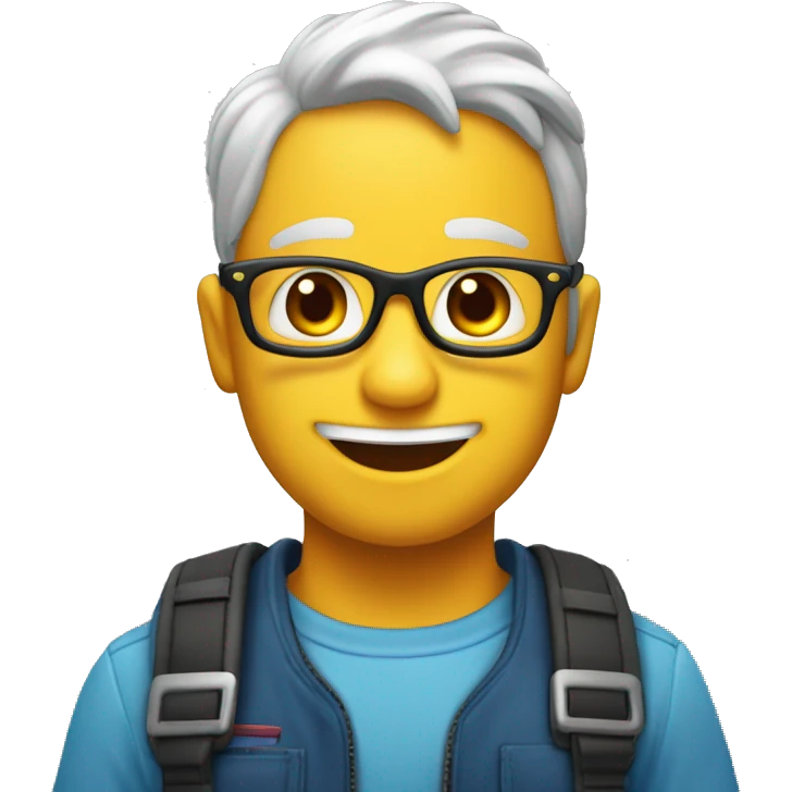 crea un emoji con il numero 1 e la scritta CHALLENGE sotto. Deve rappresentare una sfida da superare emoji
