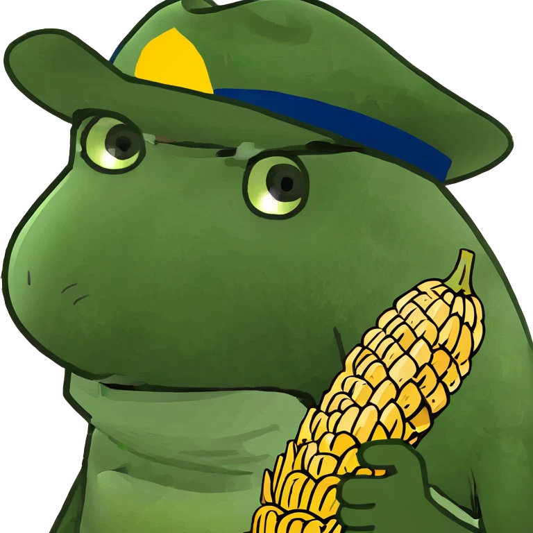 Connor price eating corn emoji