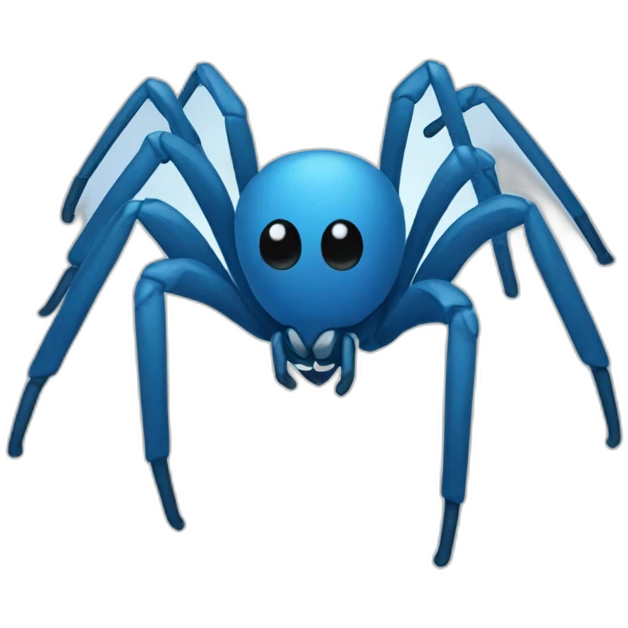 Blue Spider emoji