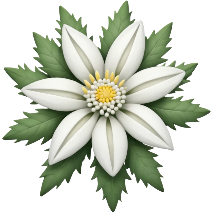 edelweiss realista emoji