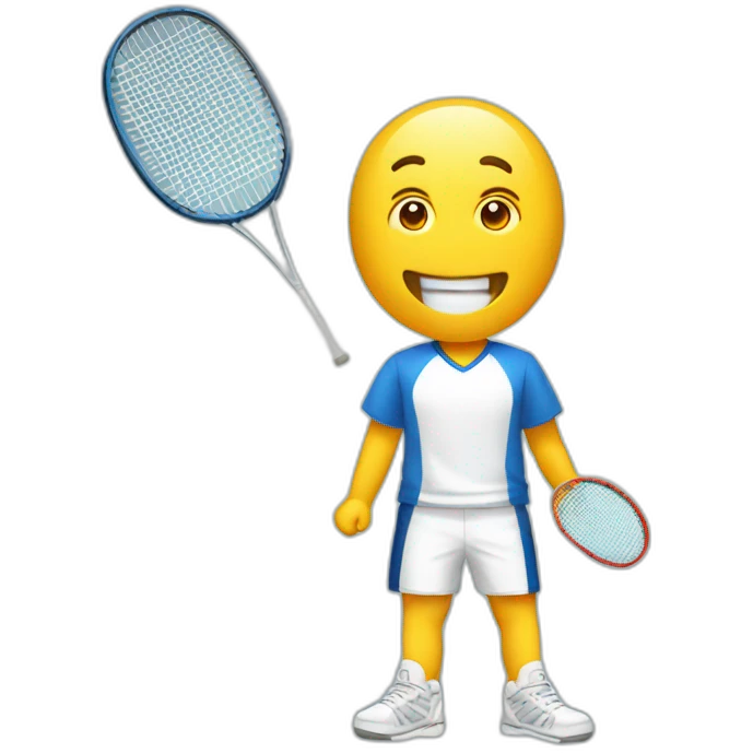 Volants de badminton  emoji