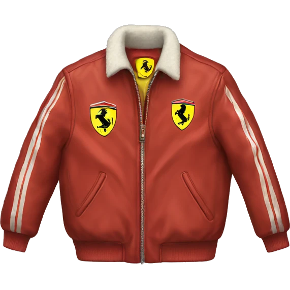 Ferrari jacket  emoji