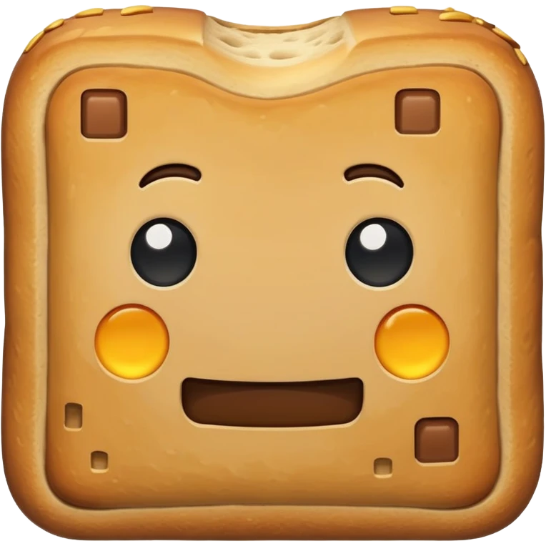 Minecraft bread emoji