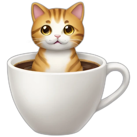 コーヒー カフェ 猫 emoji
