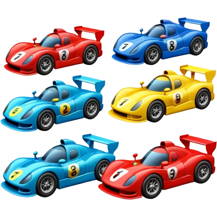 racing car emojis emoji