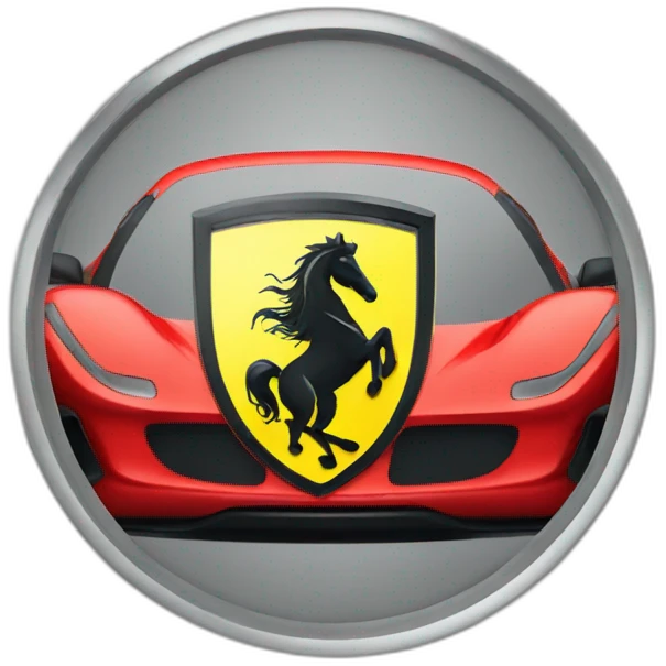 Ferrari logo emoji
