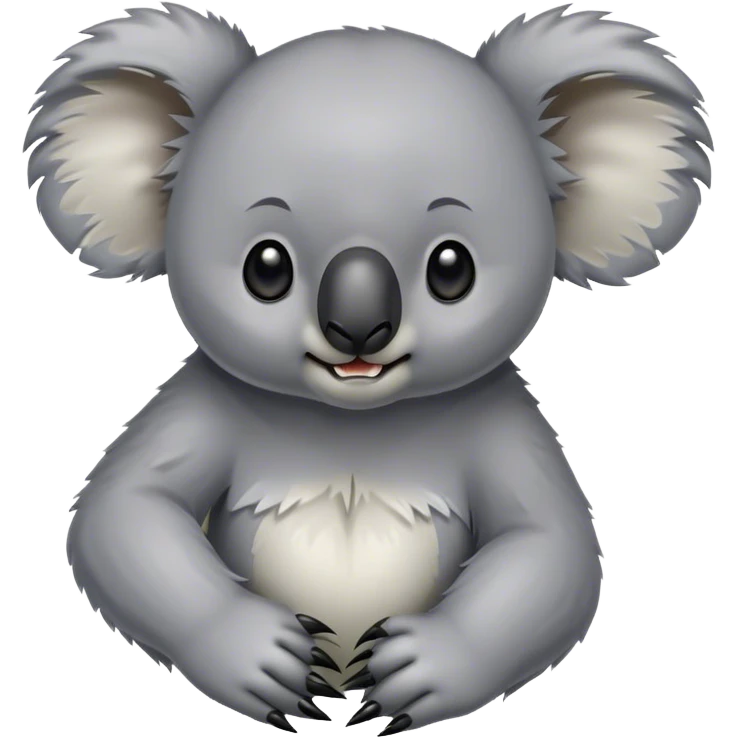 Koala angry  emoji