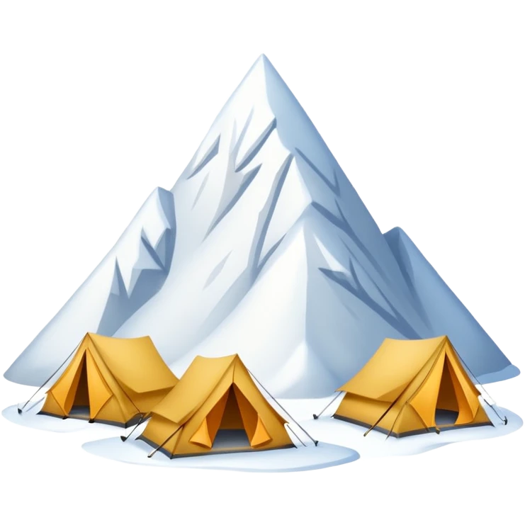 Snowy Peak Camp emoji