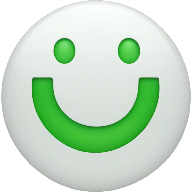 e with a green circle around it and the e inside the green circle is white emoji