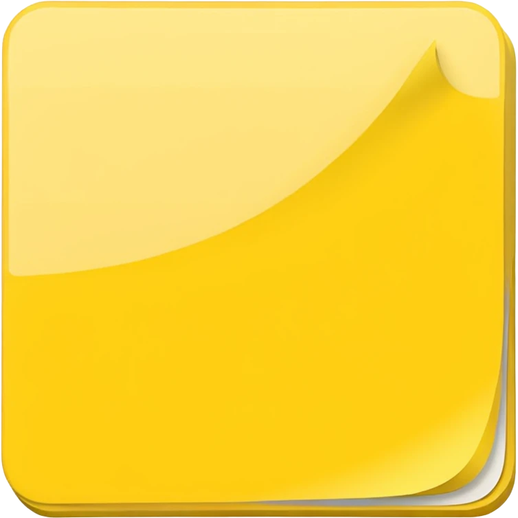 Post it note stationary  emoji