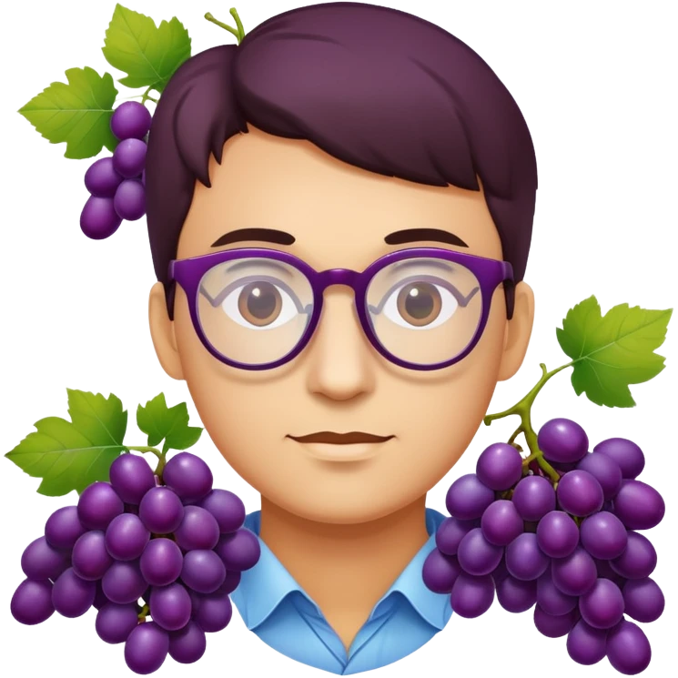 🥸🍇 emoji