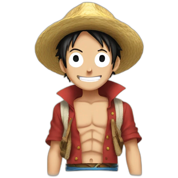 Luffy emoji