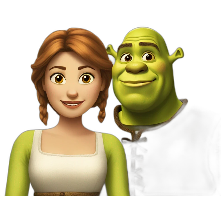 shrek et fiona emoji