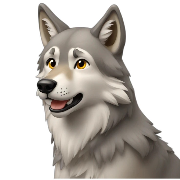 Loup garrou emoji