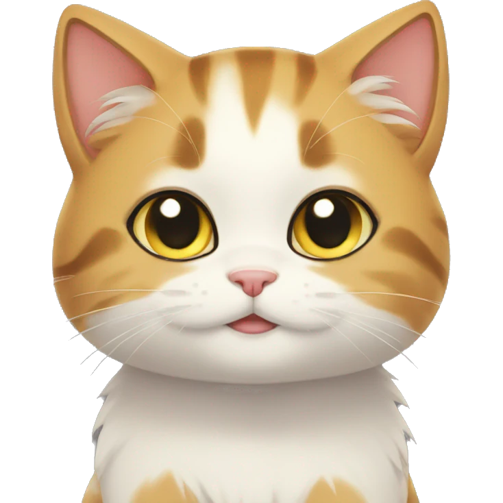 excellent cute anime cat emoji