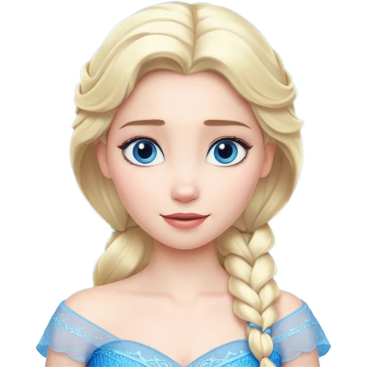 elsa frozen disney emoji