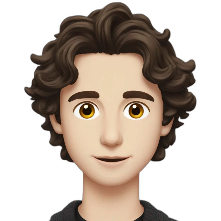 timothee chalamet emoji