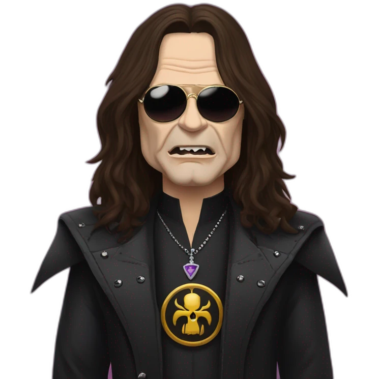 ozzy osbourne the prince of darkness emoji