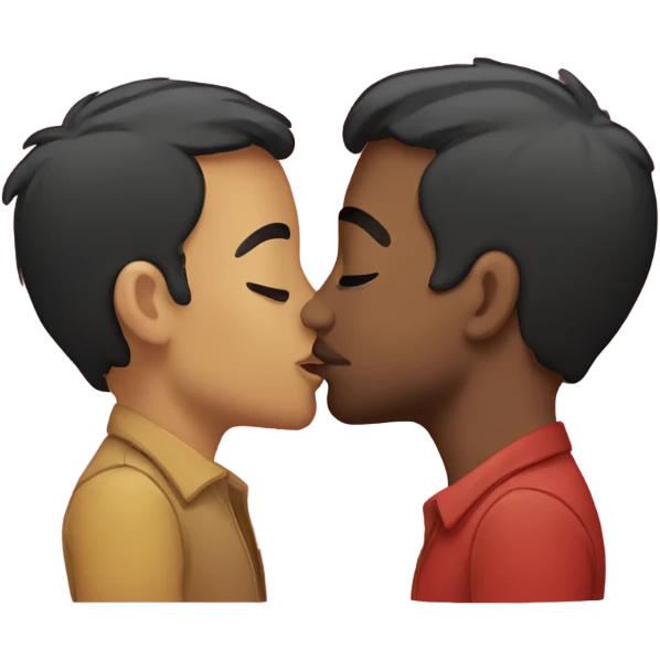 gay kiss emoji