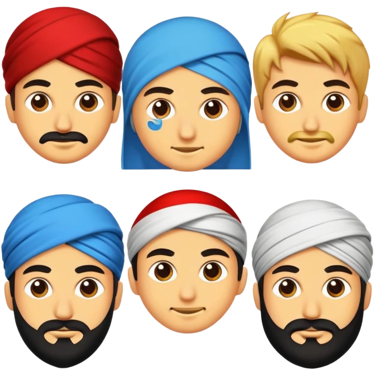 Mavi tik yuvarlak emoji