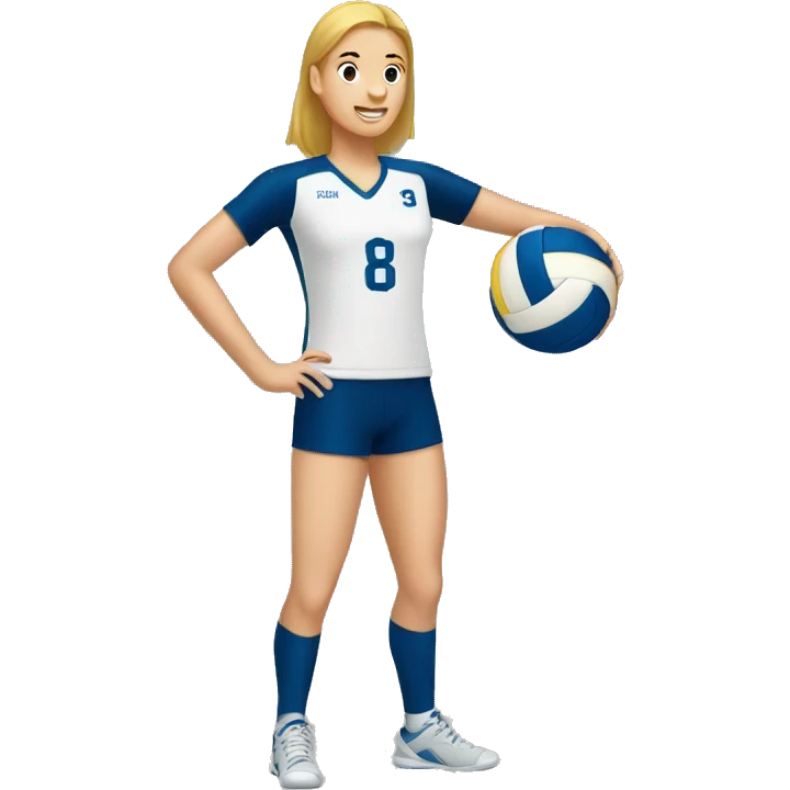 Volleyball player setter emoji