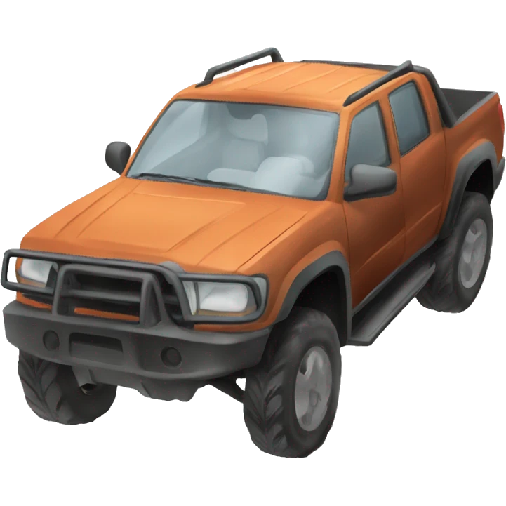 white car on white floor emoji