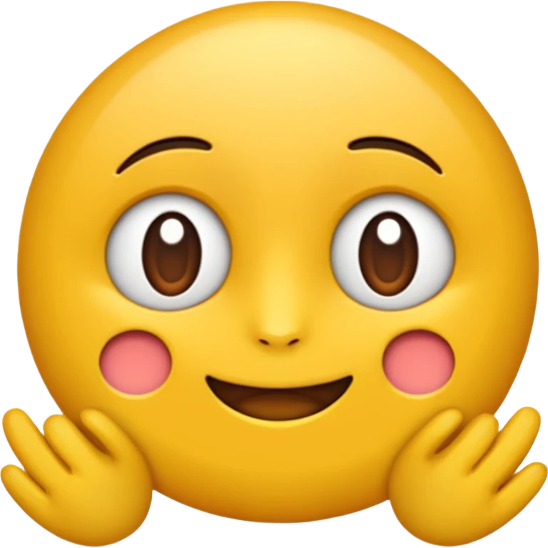 Нежно желтое сердце emoji