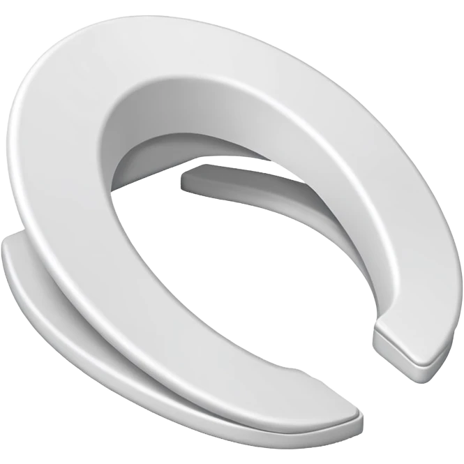 Disposable paper Toilet seat  emoji