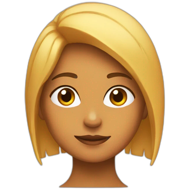 Chica emoji