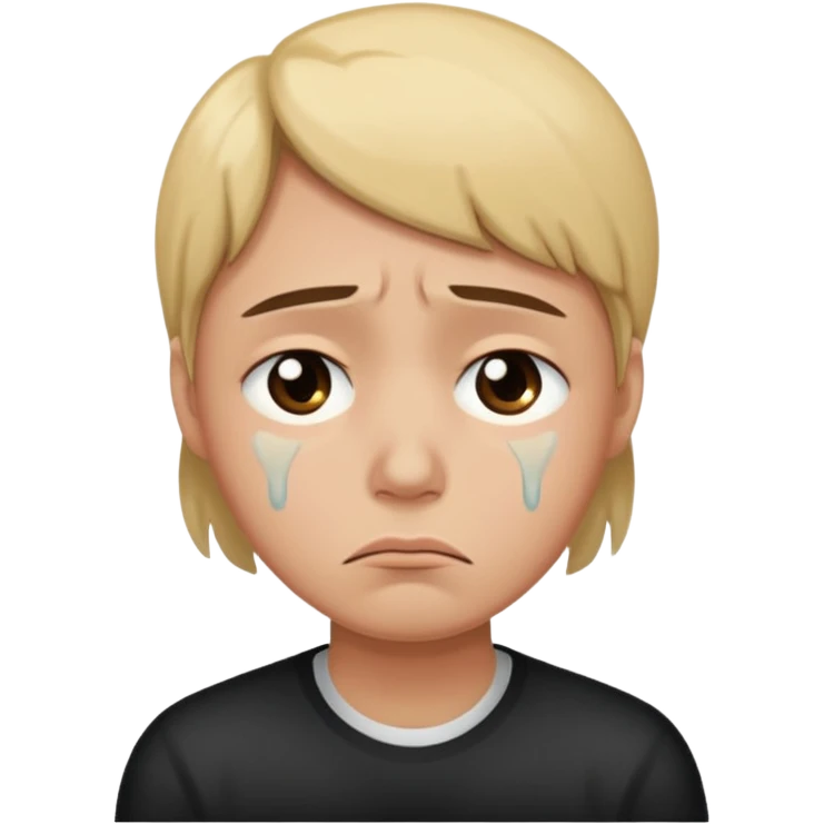 sad about loosing  emoji