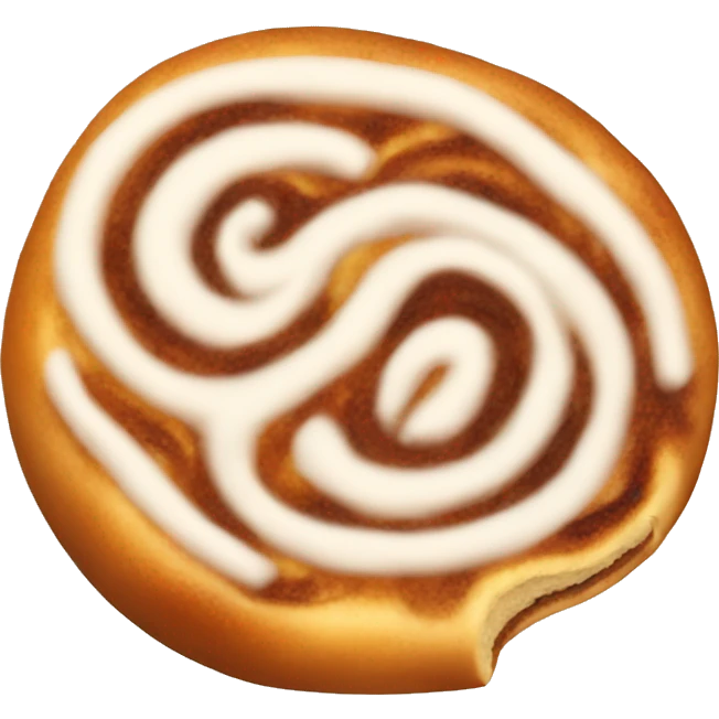 Cinnamon bun emoji