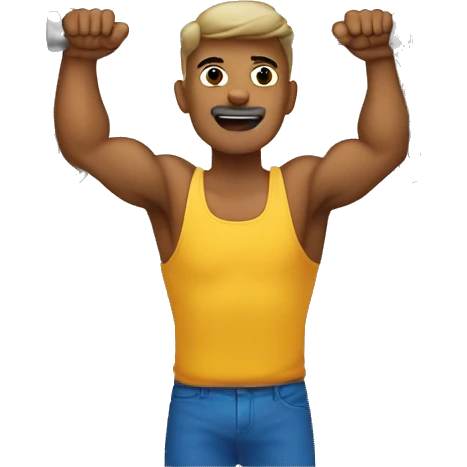 chin-up on rod emoji