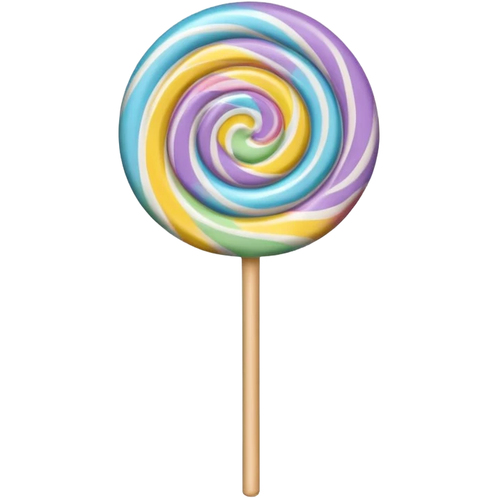 Giant Pastel lollipop emoji