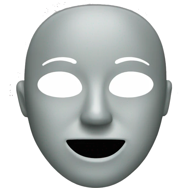 Facial mask emoji